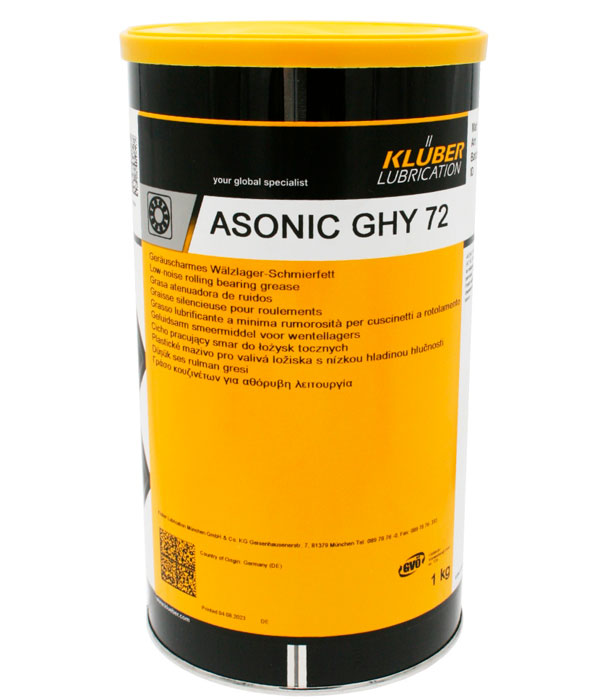 Синтетическая смазка KLÜBER ASONIC GHY 72