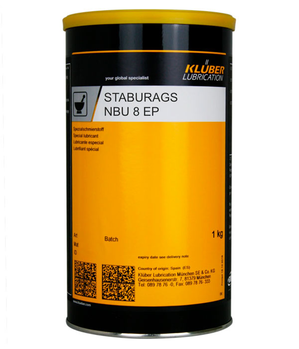 Высокотемпературная смазка STABURAGS NBU 8 EP